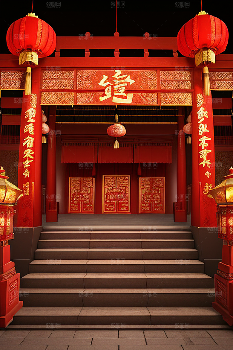 古风中国设计元素