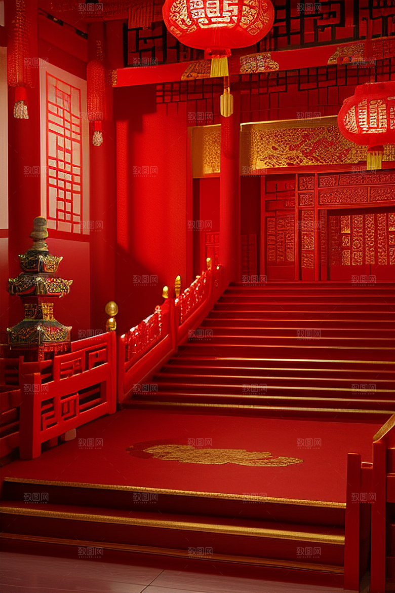 中国雕刻门楼复杂雕刻展现华美工艺