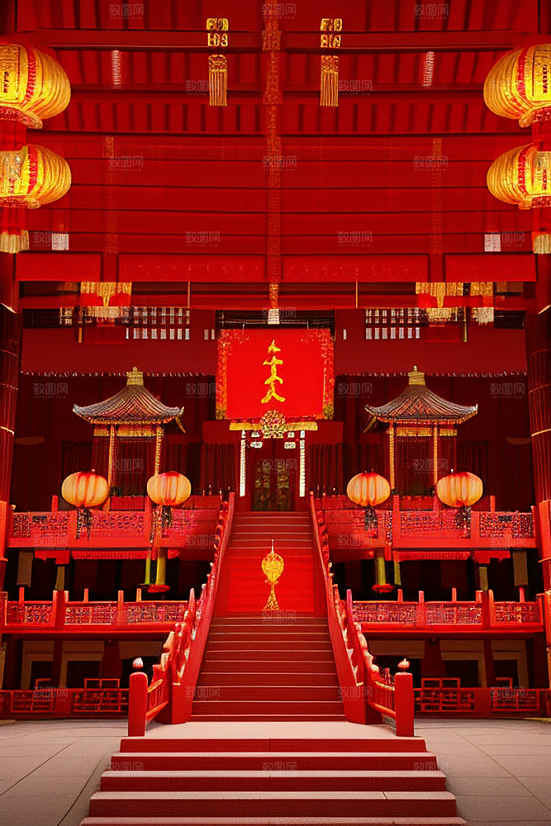 中国雕刻门楼复杂雕刻展现华美工艺