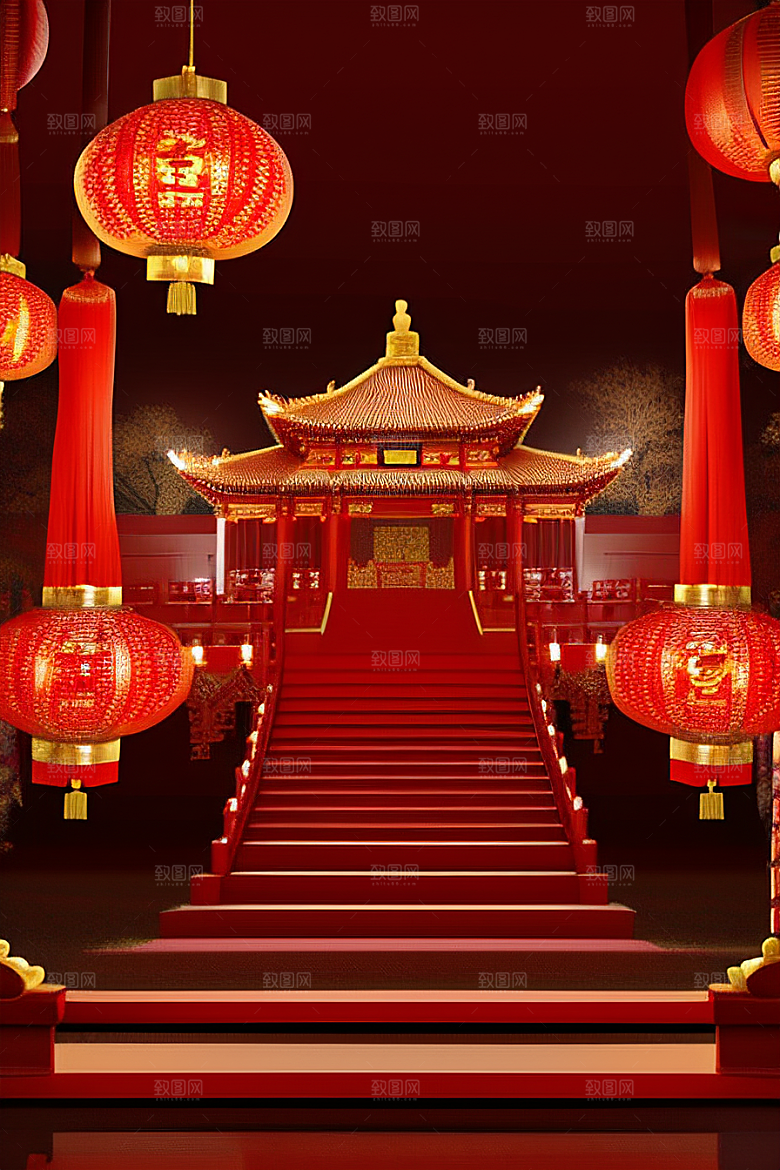 中国雕刻门楼复杂雕刻展现华美工艺