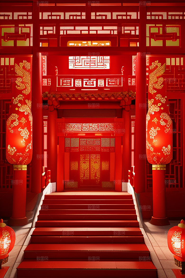 红门巍峨古韵与庄重的完美融合