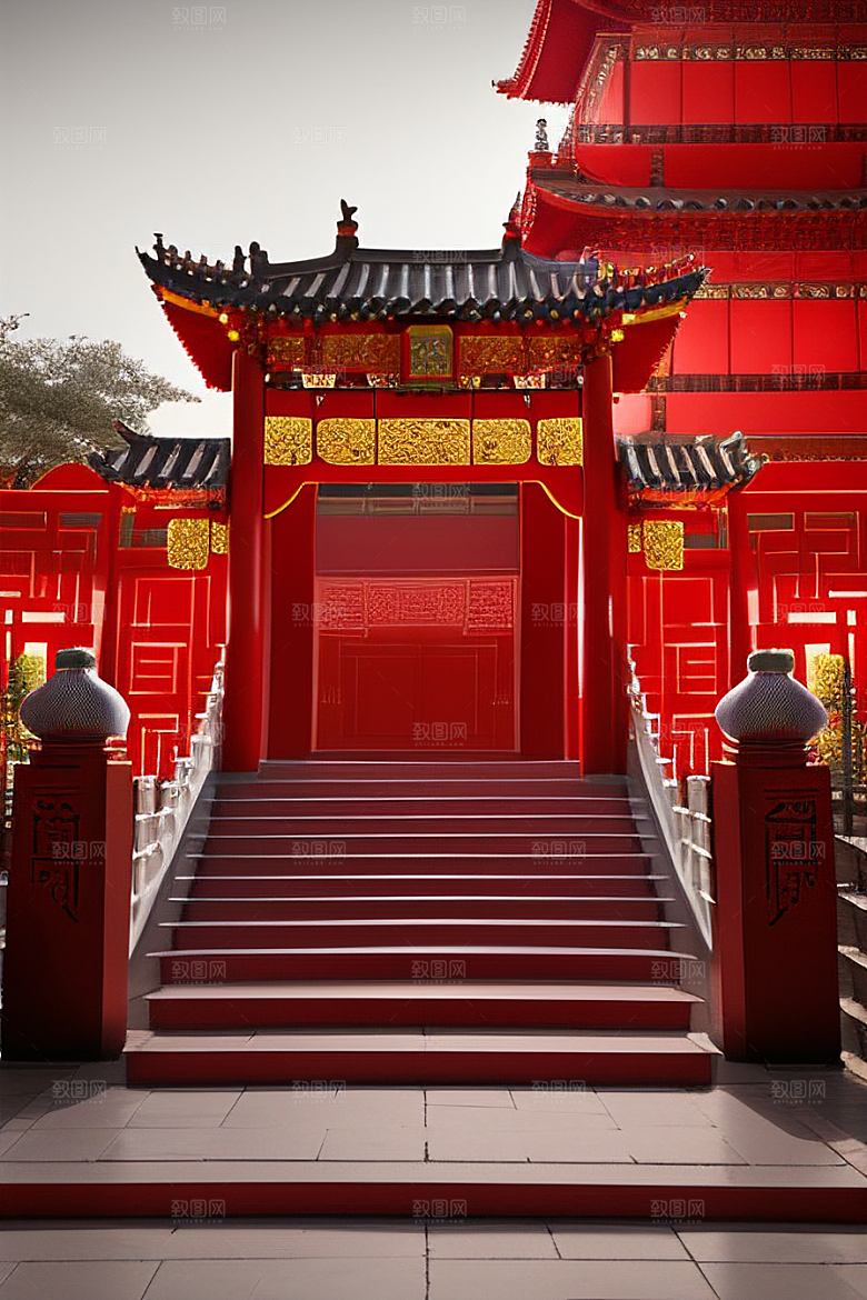 喜庆婚礼浪漫场景梦幻装扮
