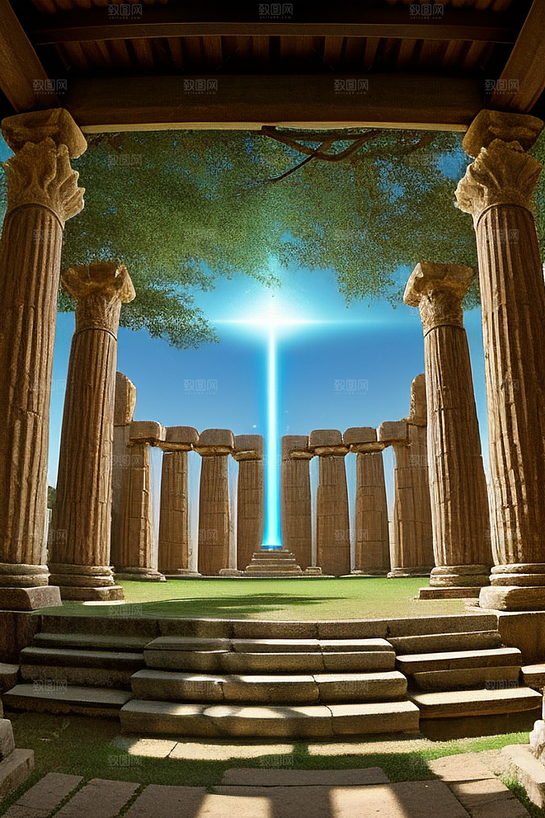 古老神圣之地的能量核心