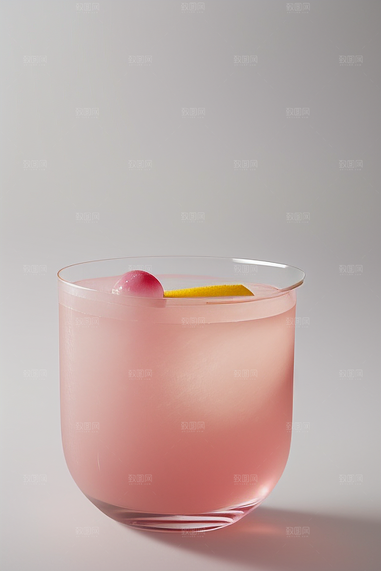 鸡尾酒杯与景深营造立体感的唯美壁纸