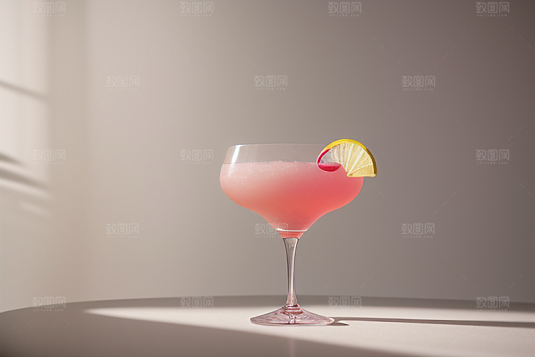 鸡尾酒杯与长焦镜头捕捉柔光与完美光线
