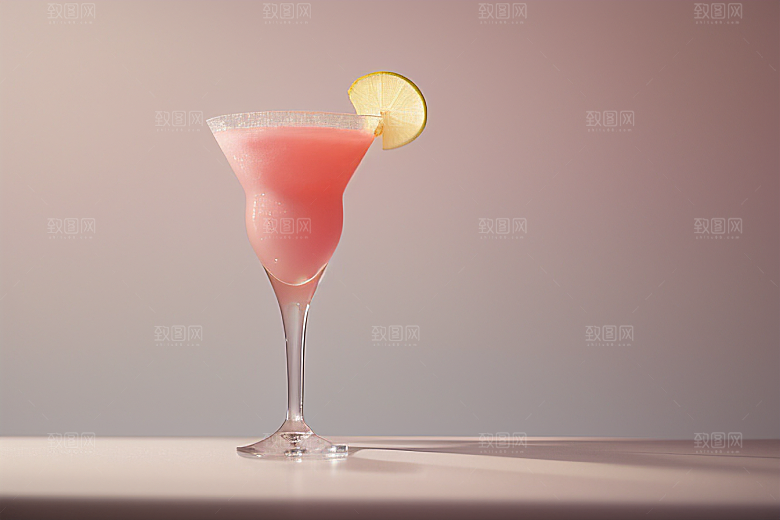 雾灰色鸡尾酒杯唯美壁纸的光影魅力