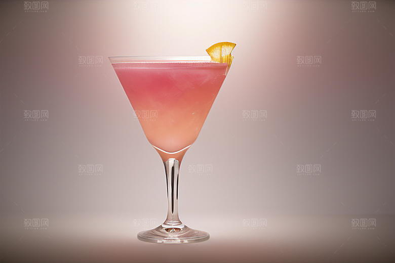 雾灰色鸡尾酒杯唯美壁纸的光影魅力