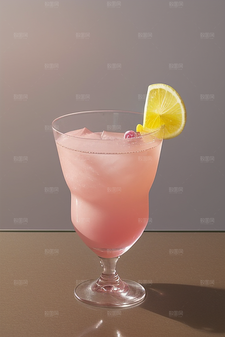 灰色鸡尾酒杯雾灰色背景下的唯美壁纸