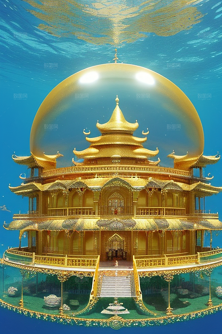 巨型气泡下的梦幻宫殿之旅