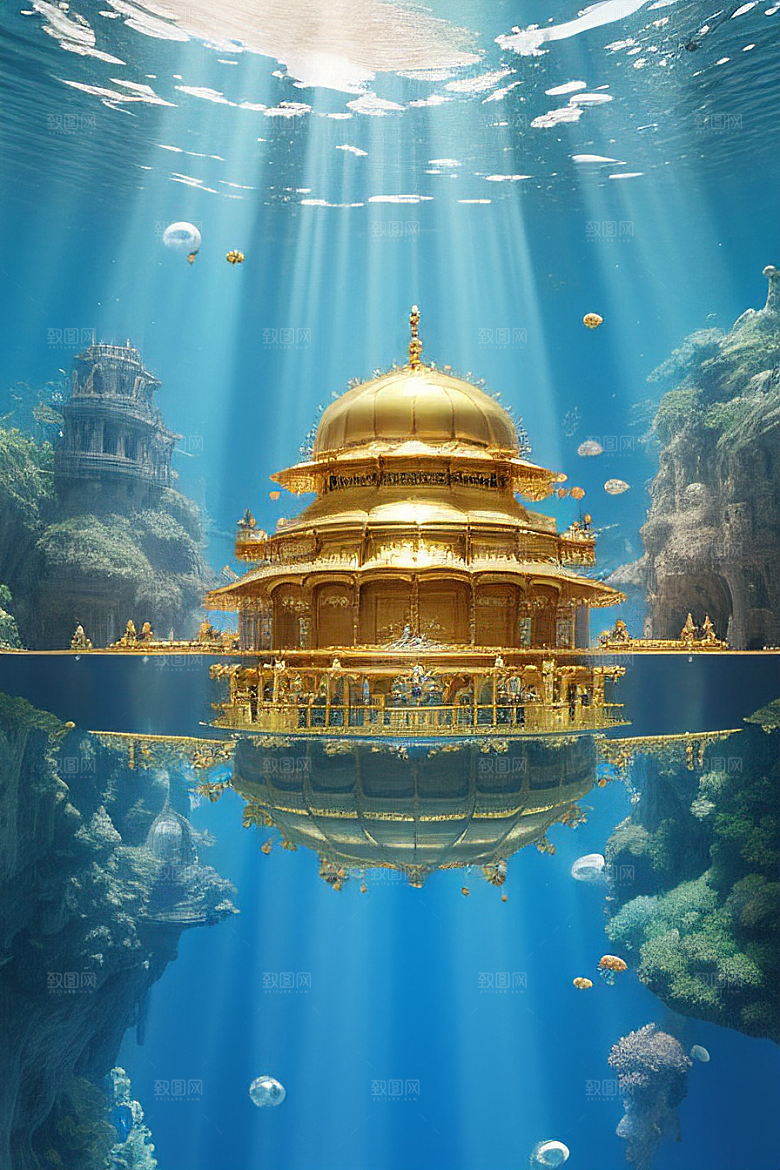金色宫殿精雕细琢