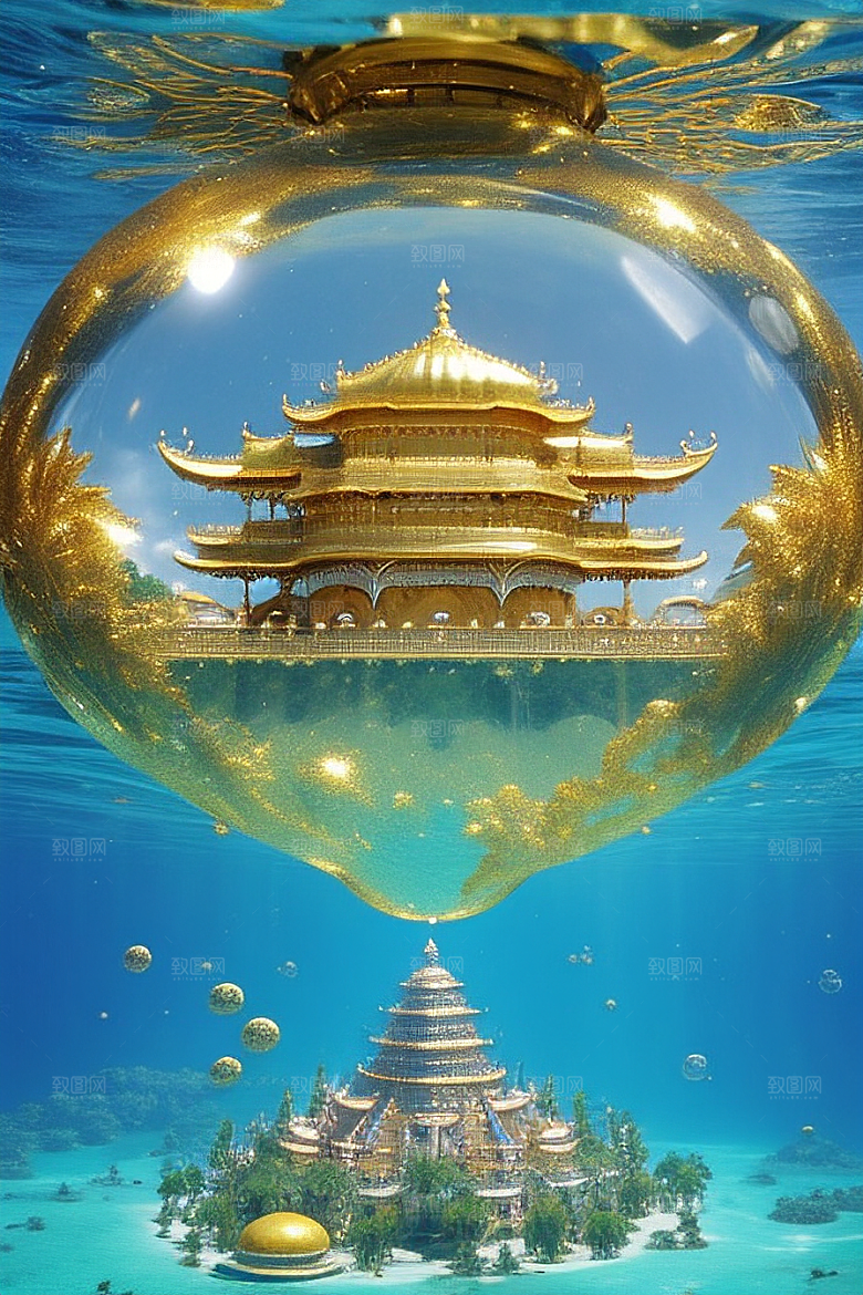 金色宫殿精雕细琢