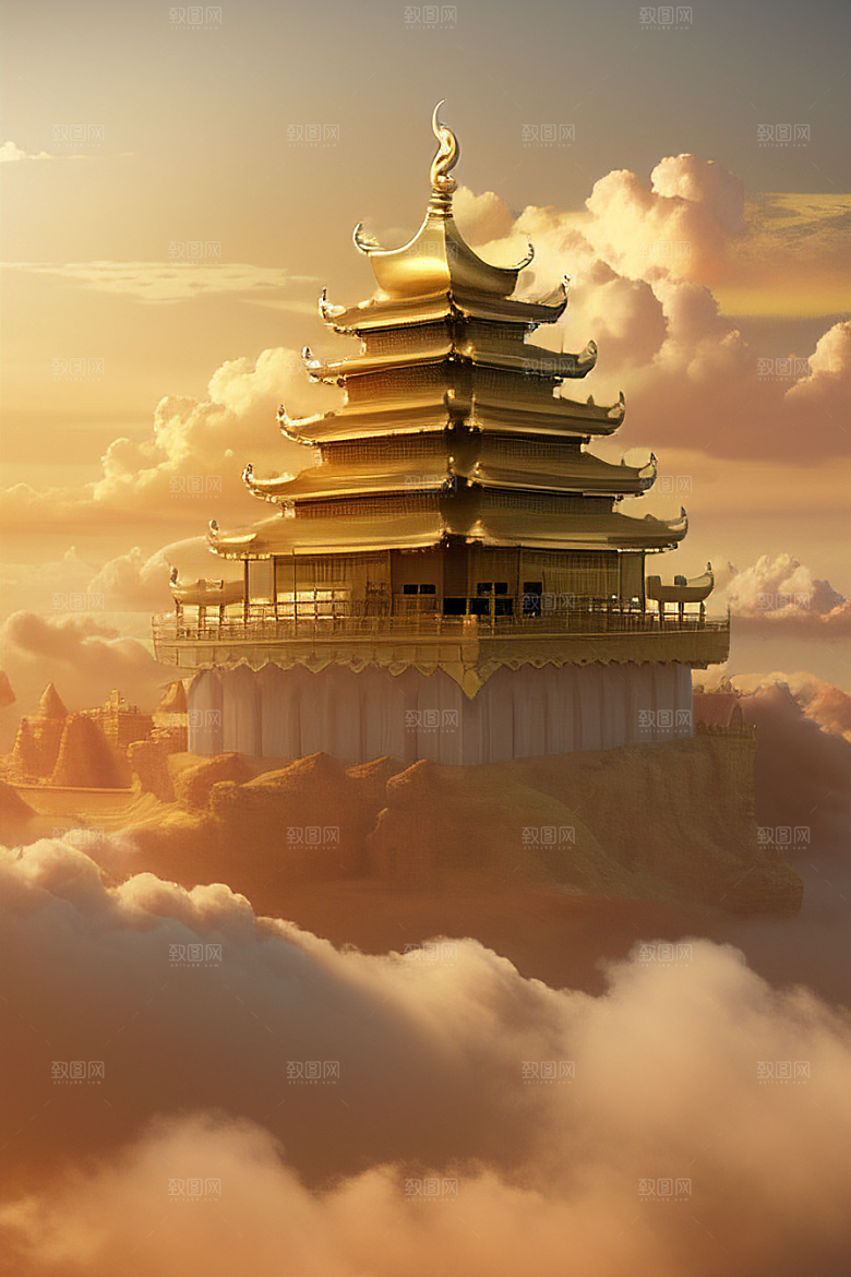黄金之梦超高清下的梦幻黄金宫殿