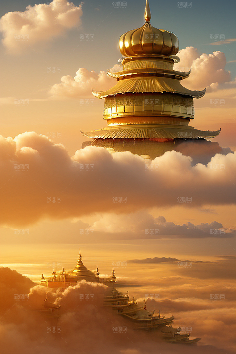 黄金之梦超高清下的梦幻黄金宫殿