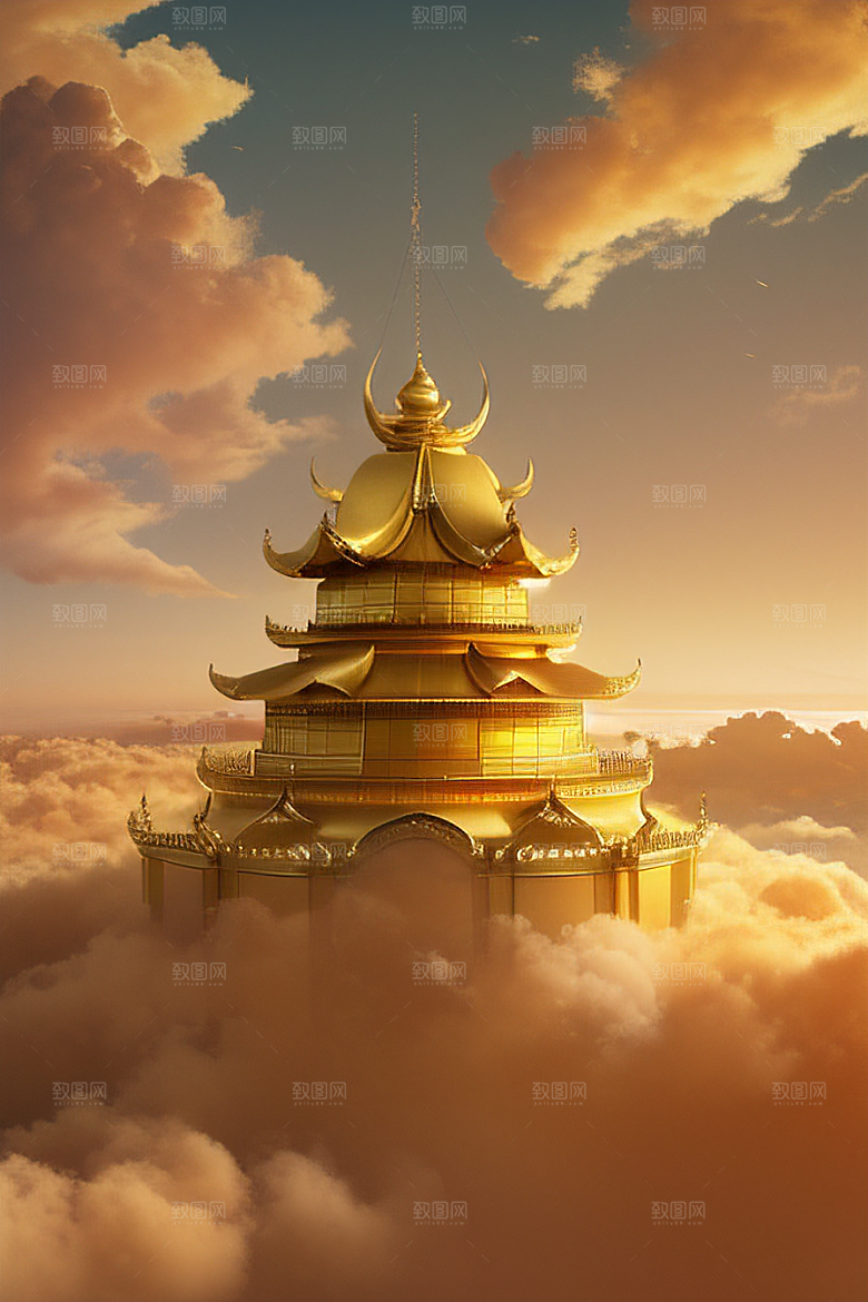 黄金之梦超高清下的梦幻黄金宫殿