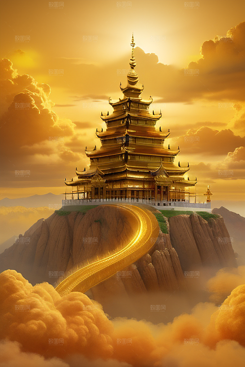 黄金龙城超真实高清下的梦幻景观