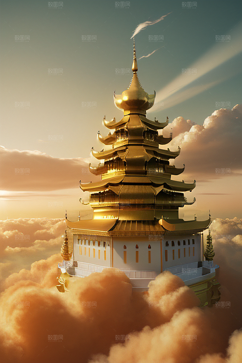 黄金龙城超真实高清下的梦幻景观