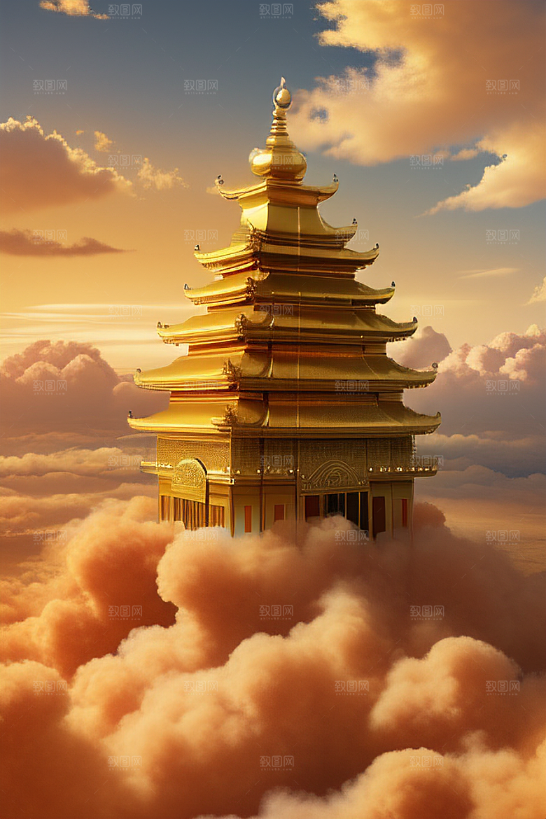 黄金龙城超真实高清下的梦幻景观