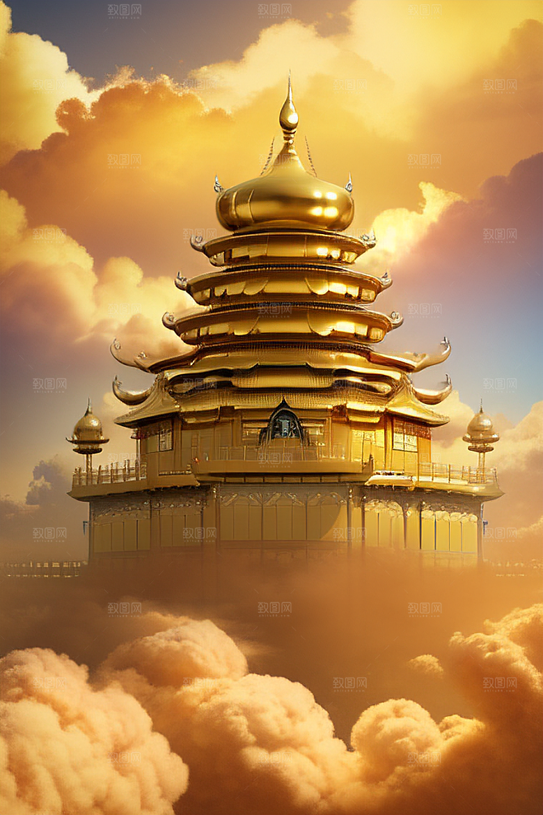 黄金龙城超真实高清下的梦幻景观