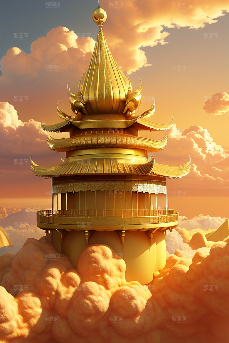 黄金龙城超真实高清下的梦幻景观