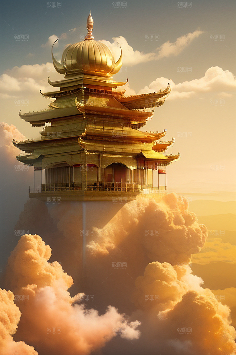 黄金龙城超真实高清下的梦幻景观