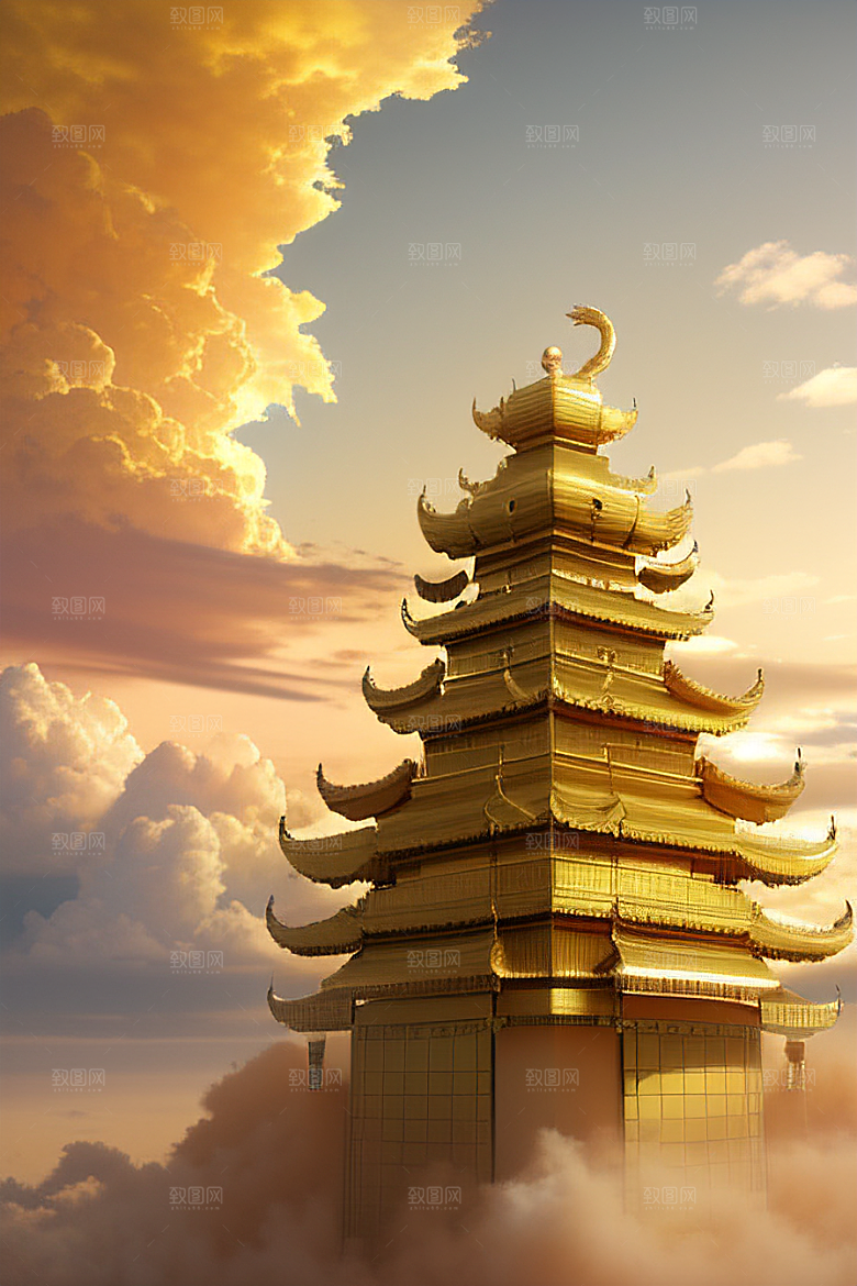黄金龙城超真实高清下的梦幻景观