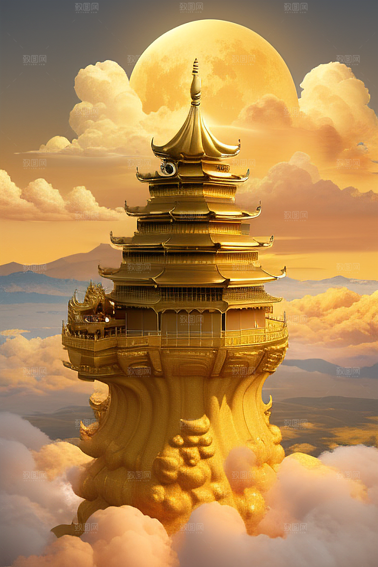 黄金龙城超真实高清下的梦幻景观