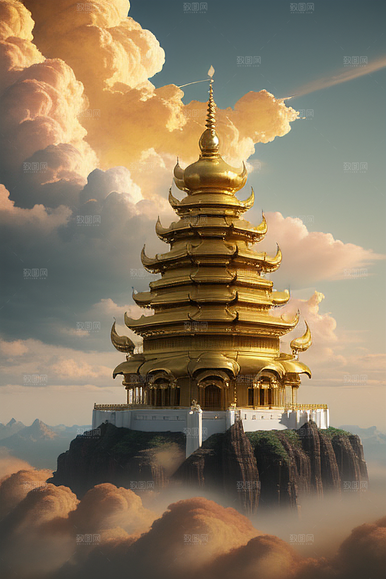 黄金之梦超高清下的梦幻黄金宫殿