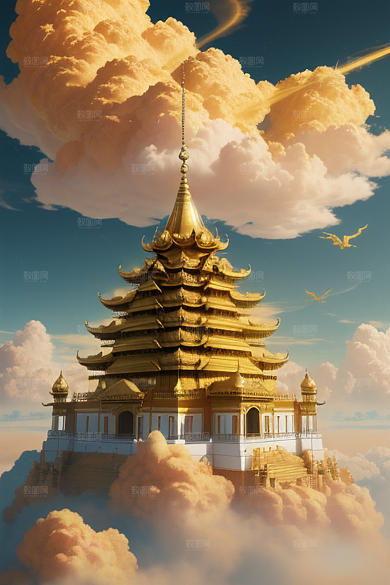 黄金之梦超高清下的梦幻黄金宫殿