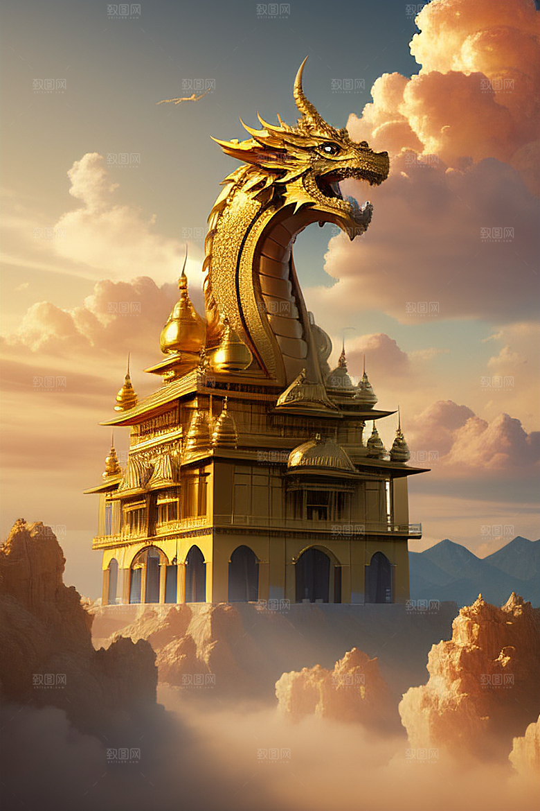 黄金之梦超高清下的梦幻黄金宫殿