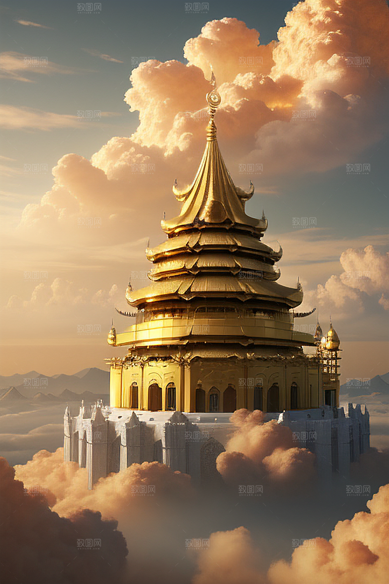 黄金之梦超高清下的梦幻黄金宫殿