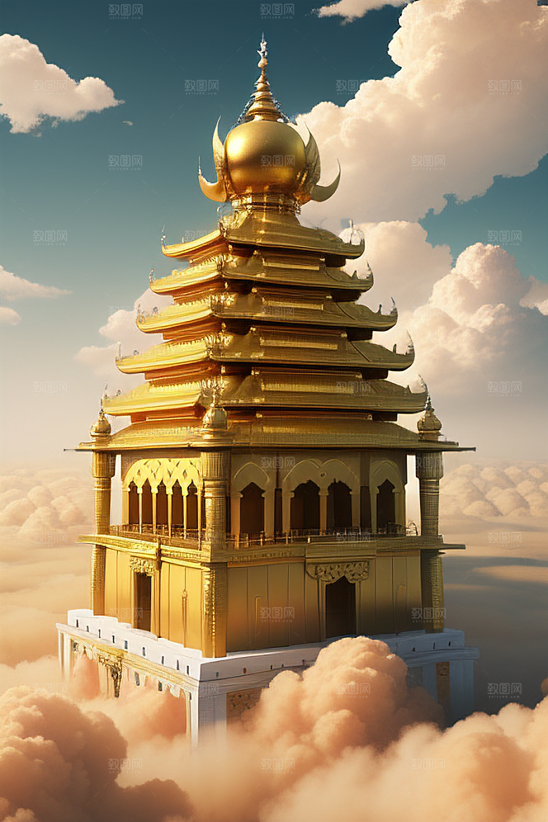黄金之梦超高清下的梦幻黄金宫殿