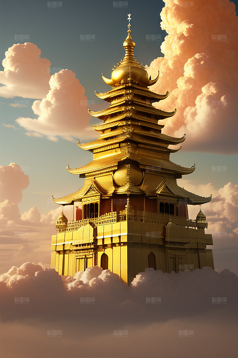 黄金之梦超高清下的梦幻黄金宫殿