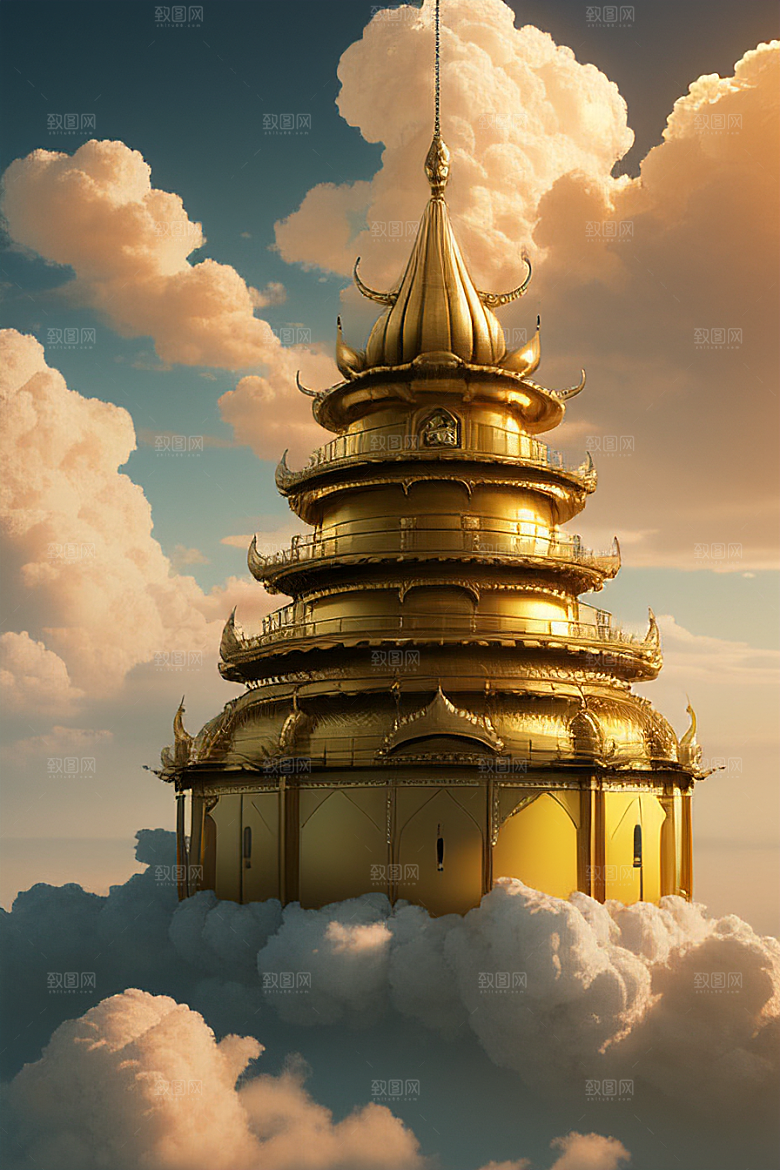 黄金之梦超高清下的梦幻黄金宫殿
