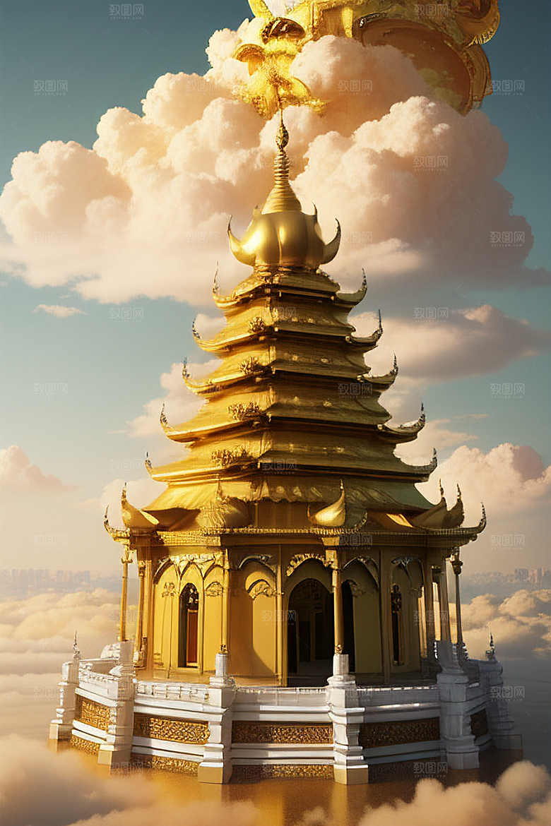 黄金龙城超真实高清下的梦幻景观