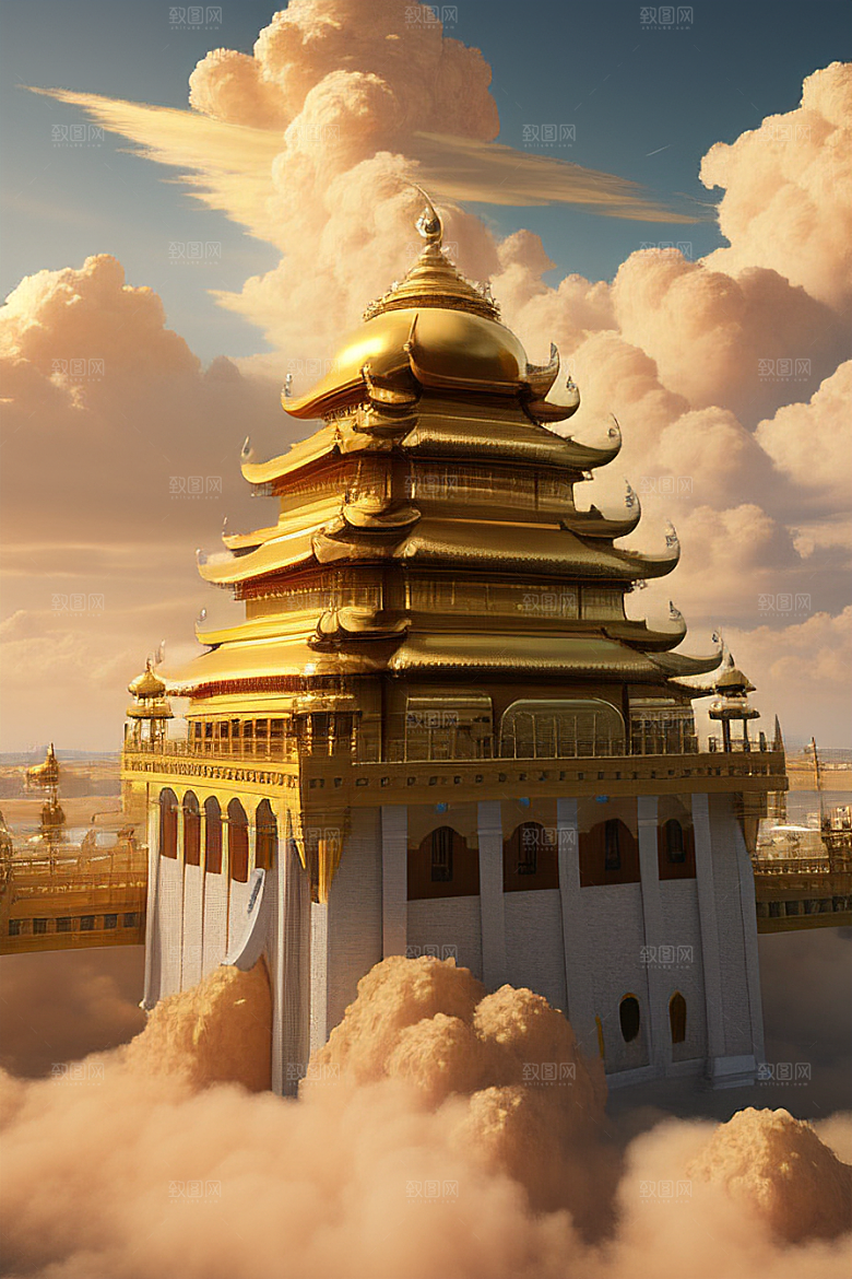 黄金龙城超真实高清下的梦幻景观