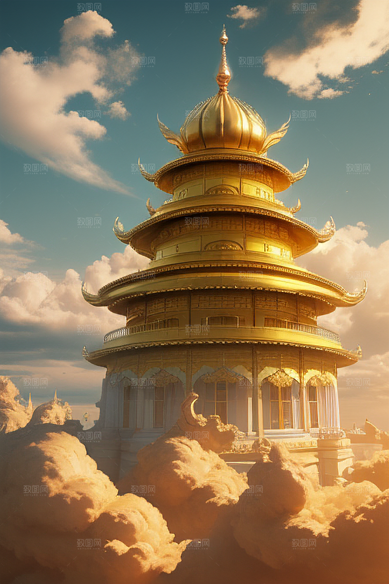 黄金龙城超真实高清下的梦幻景观