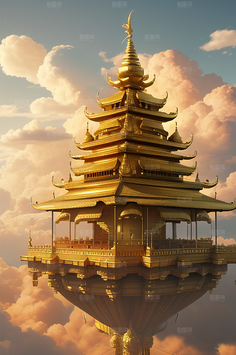 黄金龙城超真实高清下的梦幻景观
