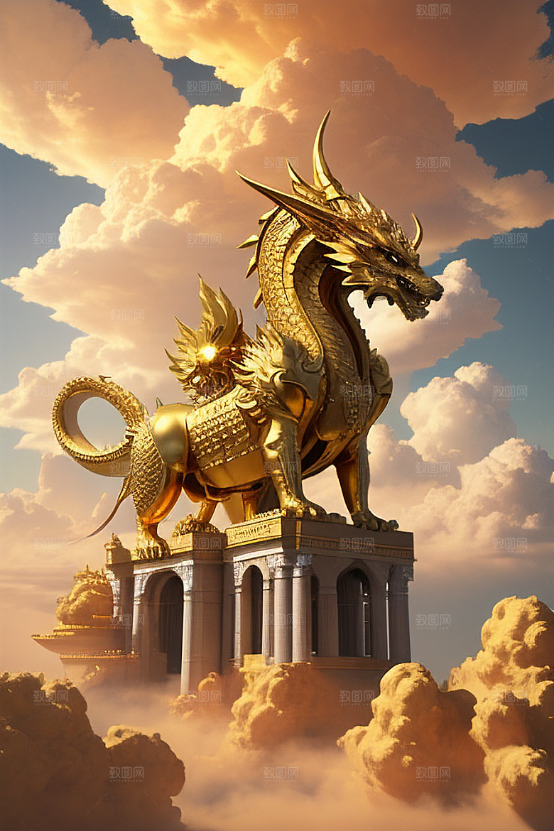 黄金龙城超真实高清下的梦幻景观