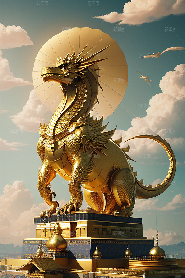 黄金龙城超真实高清下的梦幻景观