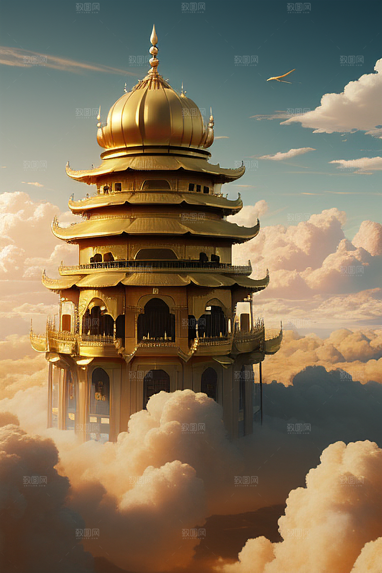 黄金龙城超真实高清下的梦幻景观