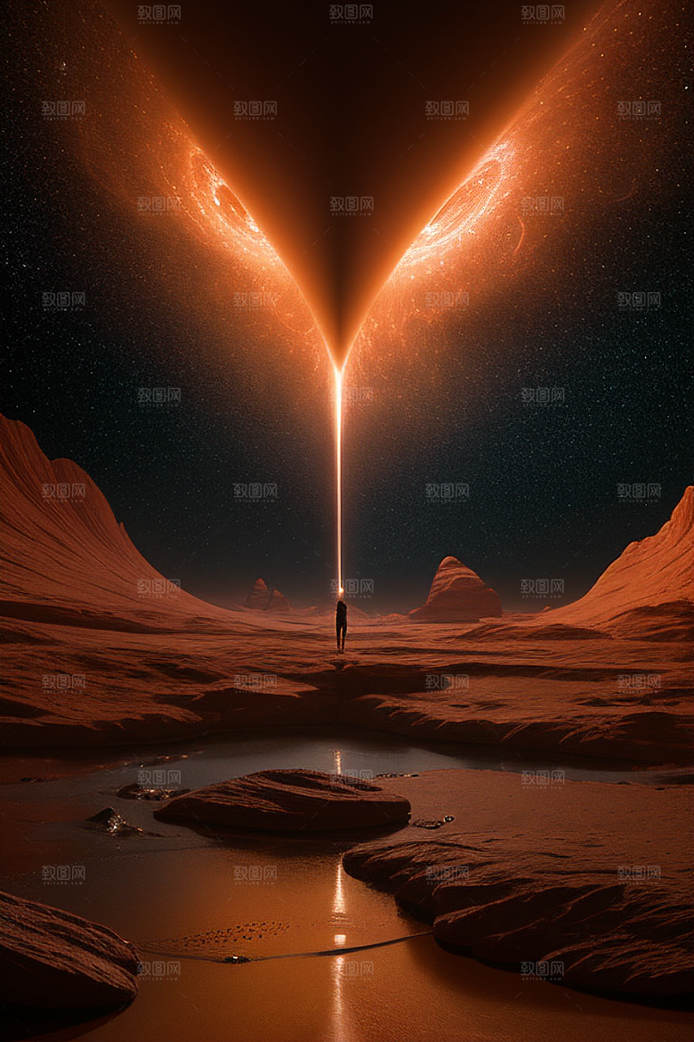 阴影融合在宇宙场景中的应用方法