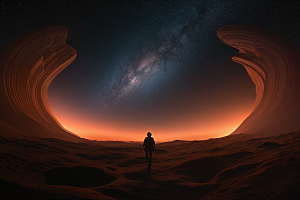 混乱能量在宇宙光影中的运用