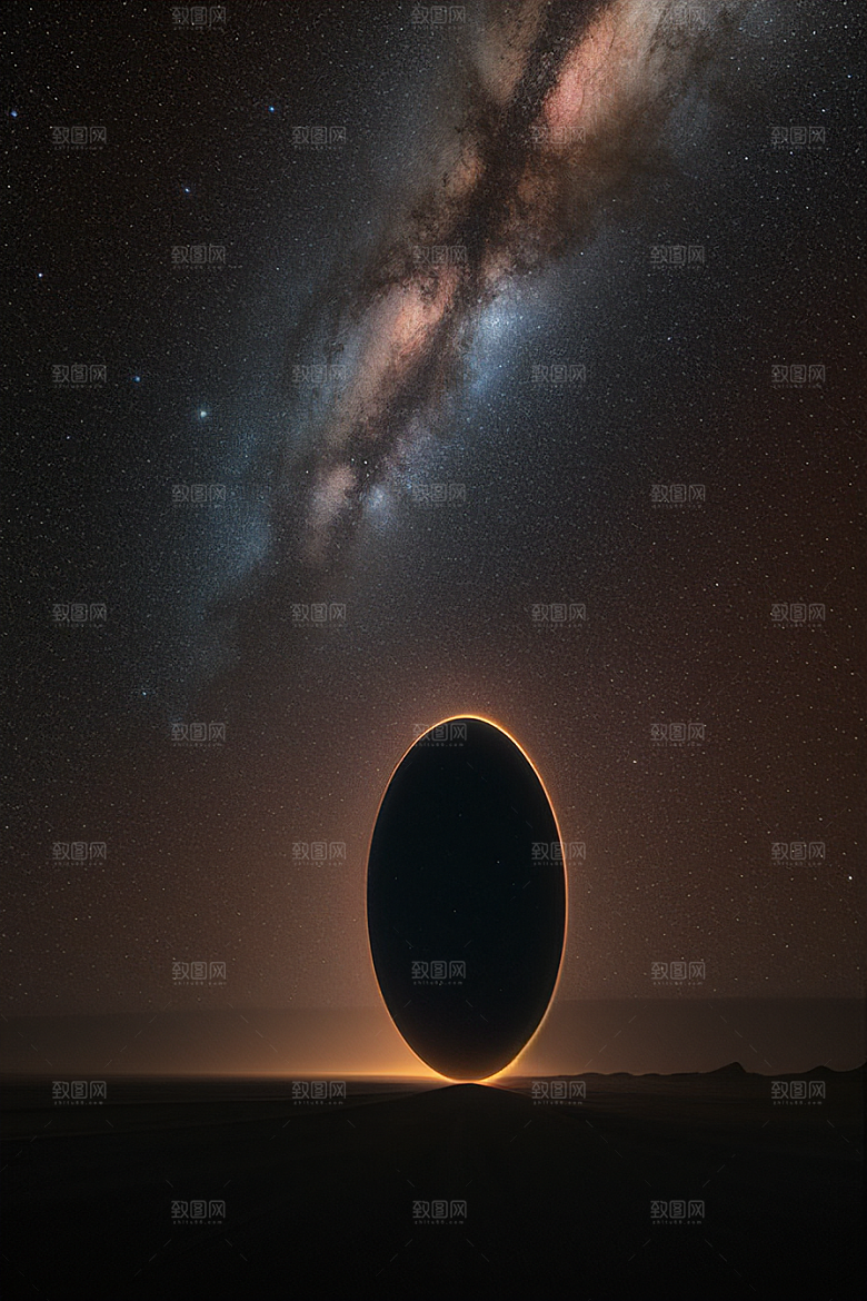 宇宙超现实主义的视觉冲击