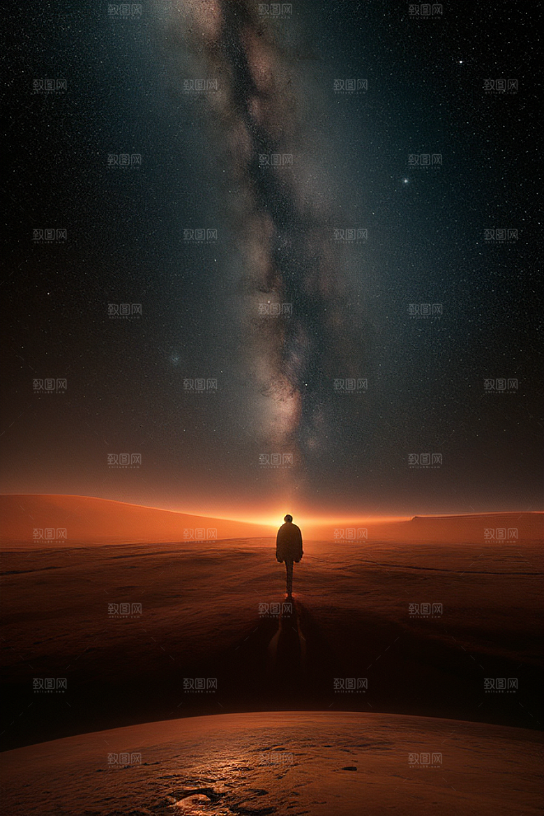 宇宙超现实主义的视觉冲击
