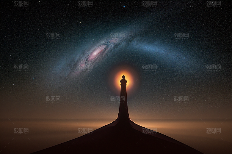 宇宙超现实主义的视觉冲击
