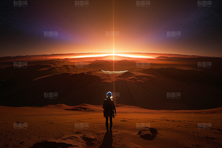 电影般的宇宙视觉效果创作