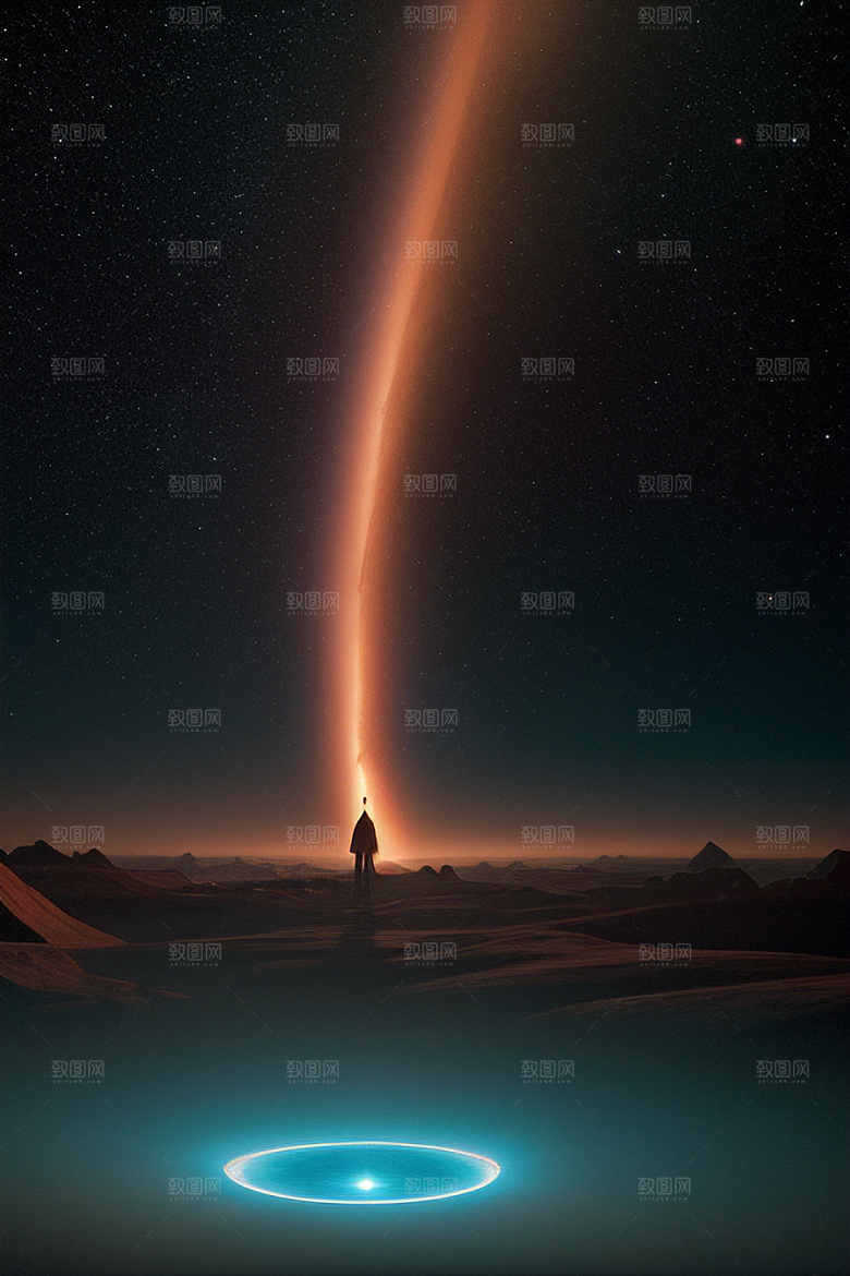 电影般的宇宙视觉效果创作