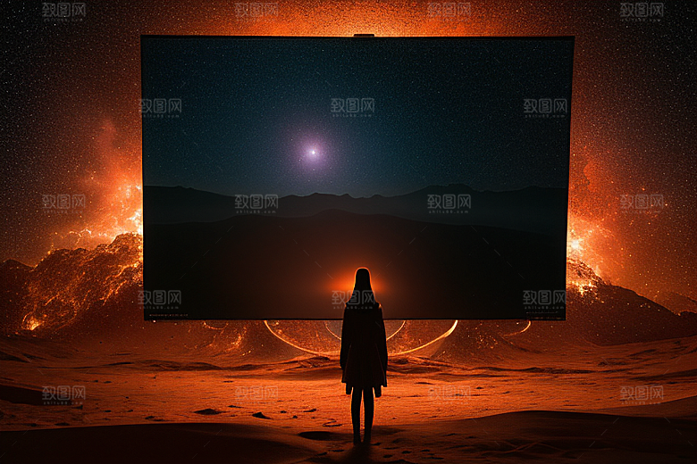 电影般的宇宙视觉效果创作