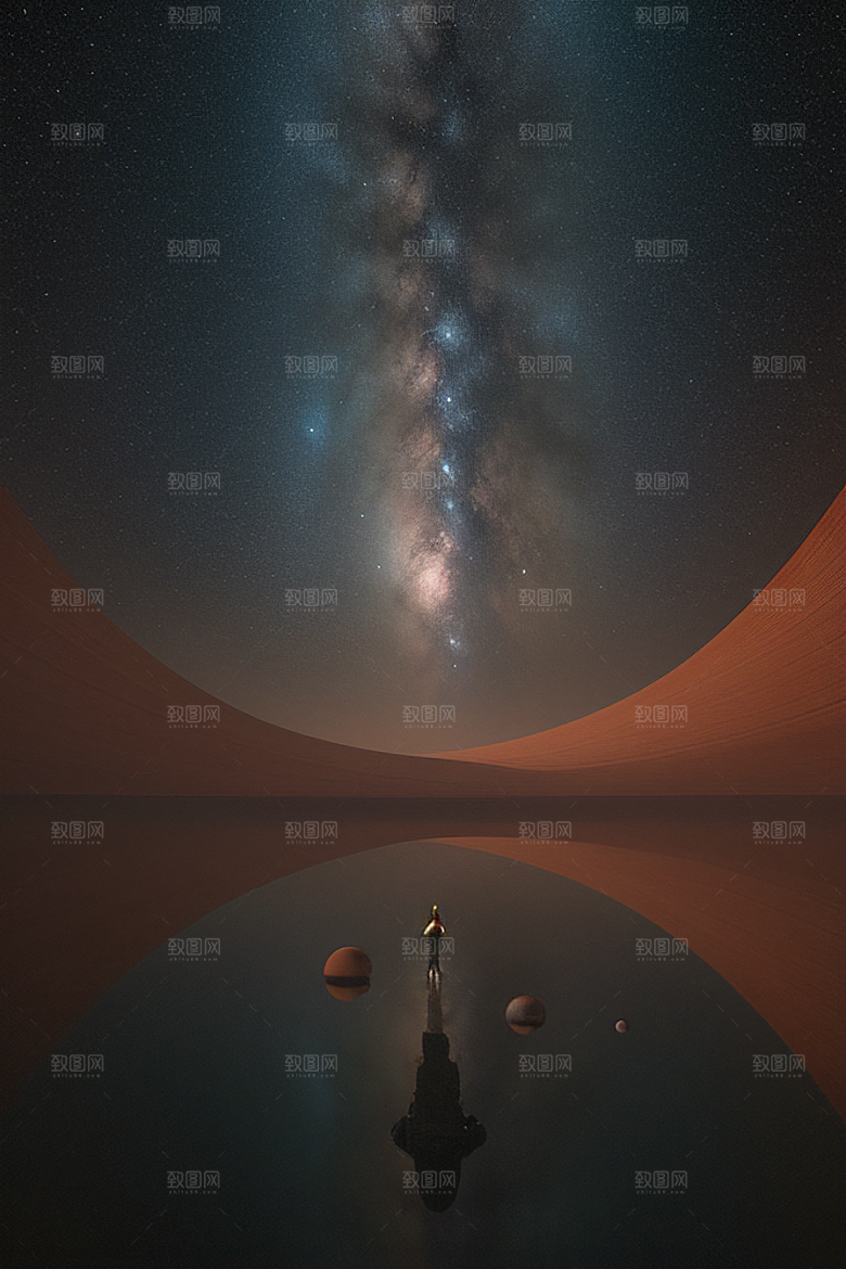 电影般的宇宙视觉效果创作