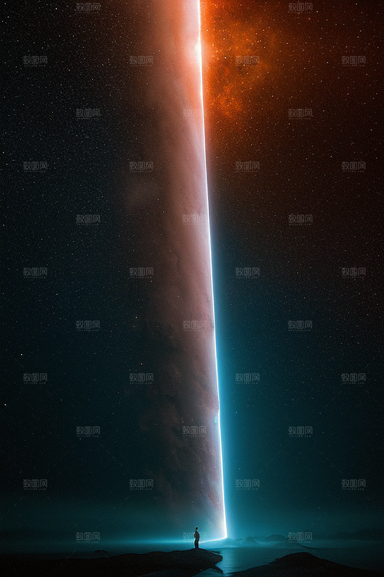 电影般的宇宙视觉效果创作
